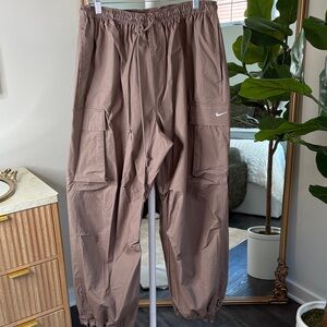 Nike Women’s Tan Windbreaker Cargo Pants